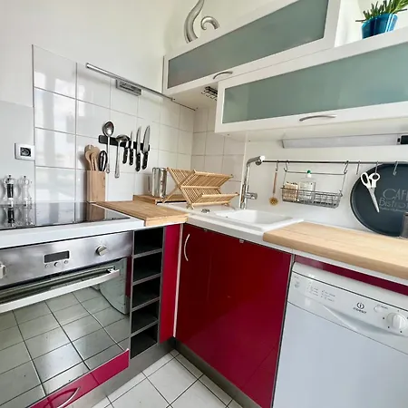 Le Drop Marin - T2 Avec Vue Sur Le Stade شقة *